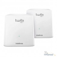 Roteador Wireless Mesh Twibi Giga Fast Intelbras 2 Antenas Internas Dual Band 2 Unidades